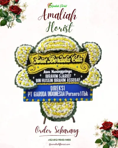 Papan Bunga Duka di Siwal
